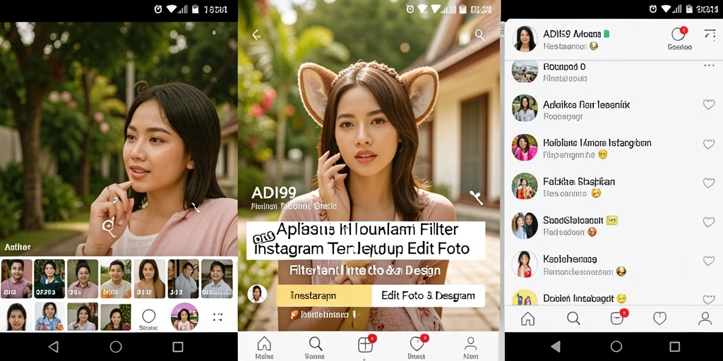 Antarmuka ADI99 dengan beragam filter siap digunakan.