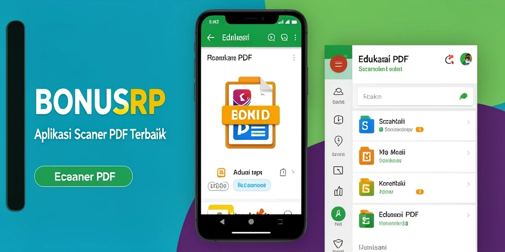 Antarmuka BONUSRP yang ramah pengguna untuk pemindaian PDF.