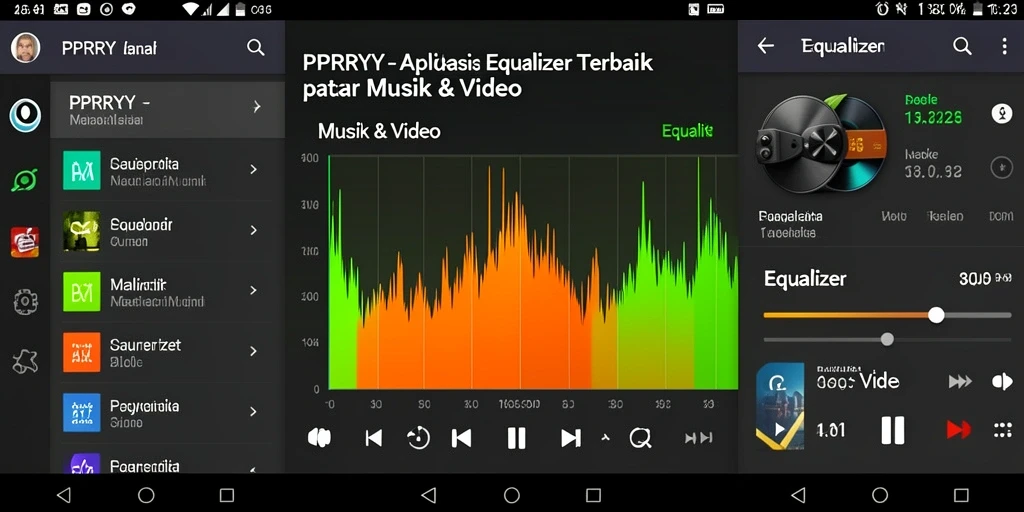 Tampilan antarmuka pengguna PPRRYY yang menarik dan fungsional.