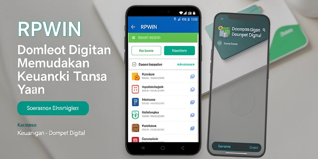 Antarmuka aplikasi RPWIN yang sederhana dan fungsional.