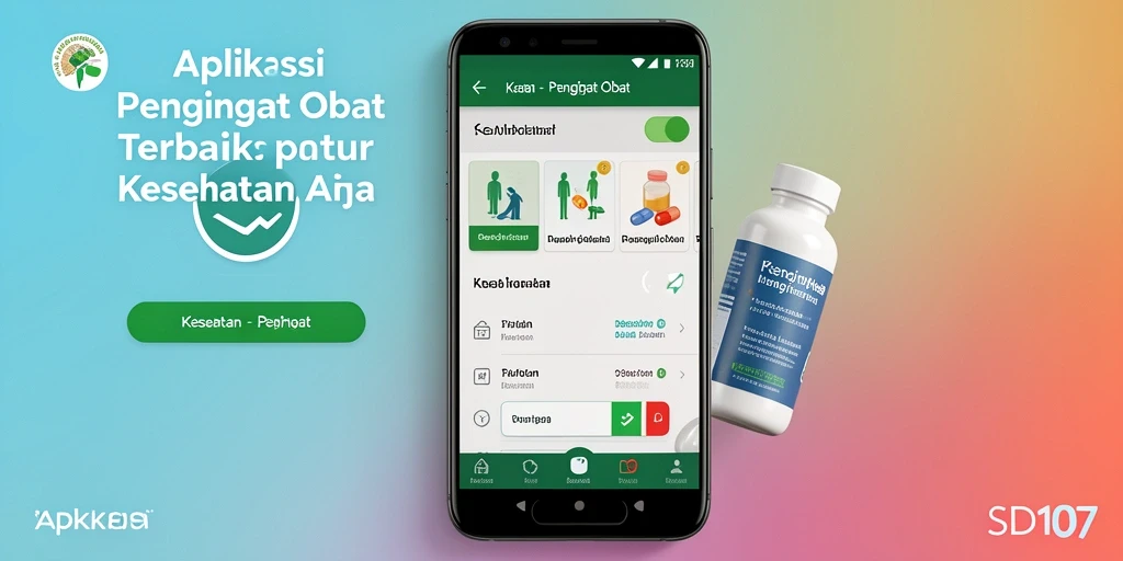 Antarmuka aplikasi SD107 yang user-friendly dan lengkap.