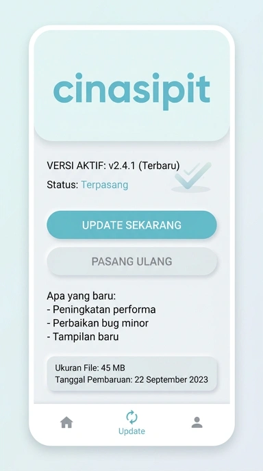 Riwayat Versi APK cinasipit untuk Pengguna Android